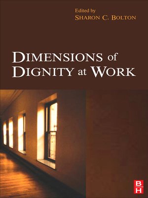 cover image of Dimensions of Dignity at Work